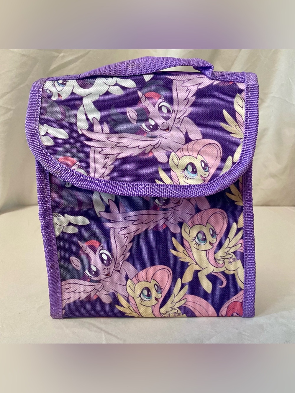 Purple My Little Pony Character Lunch Bag